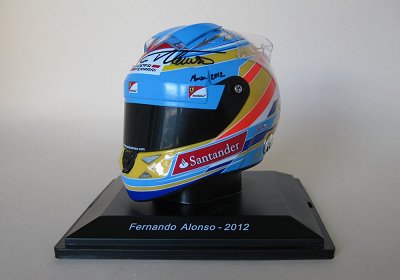 casque alonso 2012