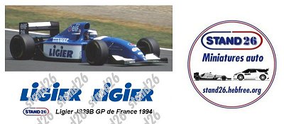 Ligier JS39B France 1994