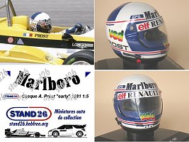 decal casque prost 81
