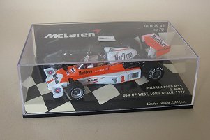 McLaren M23 Hunt USAW 1977 Minichamps 1/43